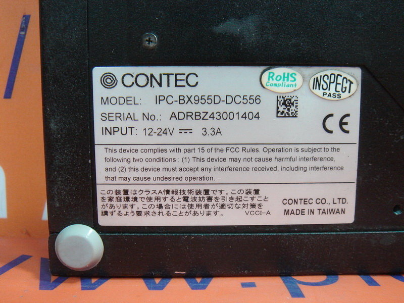 CONTEC IPC-BX955D-DC556 - 裕益科技自動化設備可程式編碼器PLC分散式